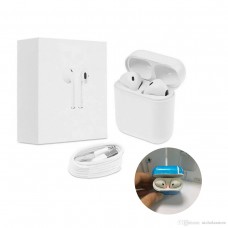 IFANS i8 tws Bluetooth V4.2+EDR Wireless Earbuds Headphones with Magnetic charging box for iPhone,Android Cell phones (White)
